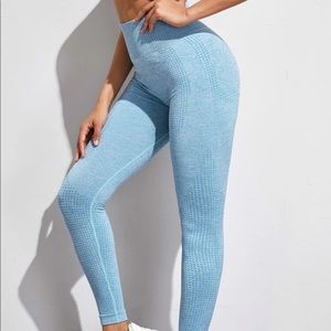 Gymshark dupe Blue Vital Leggings